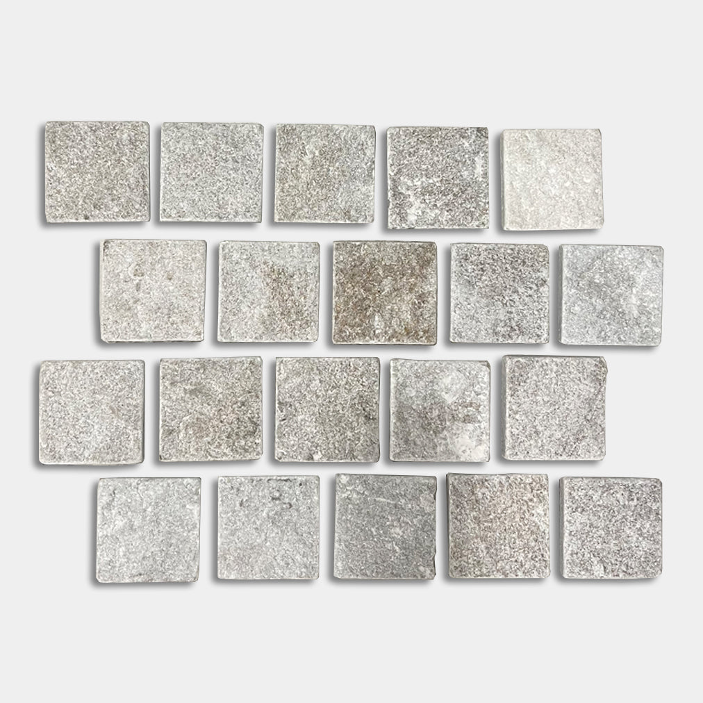 Sintra Natural Slate Cobblestone 90x90x20