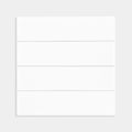 Matt White Ceramic Tile 75x300