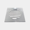 ST032 Slim Chrome Square Floor Drain