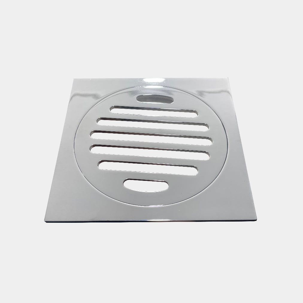 ST033 Chrome Square Floor Drain