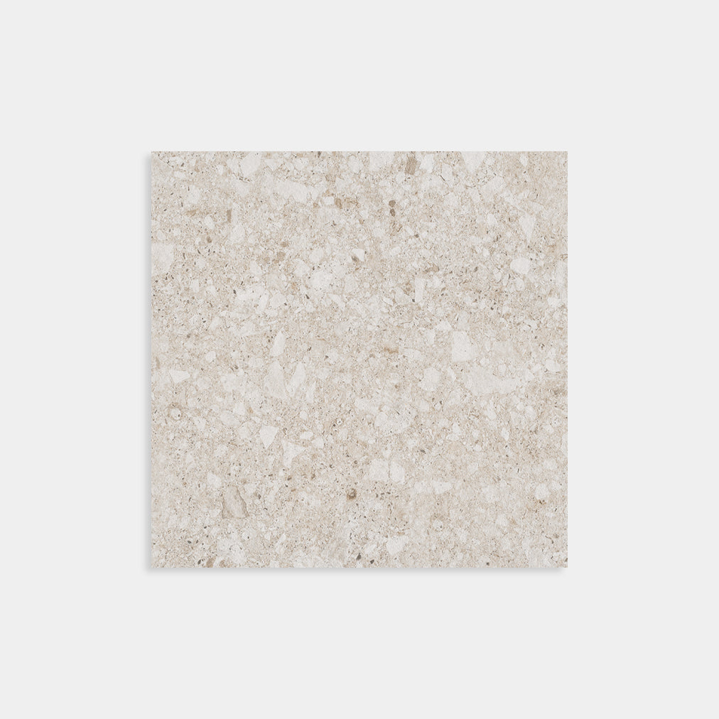 Terrazzo Coal Matt 600x600
